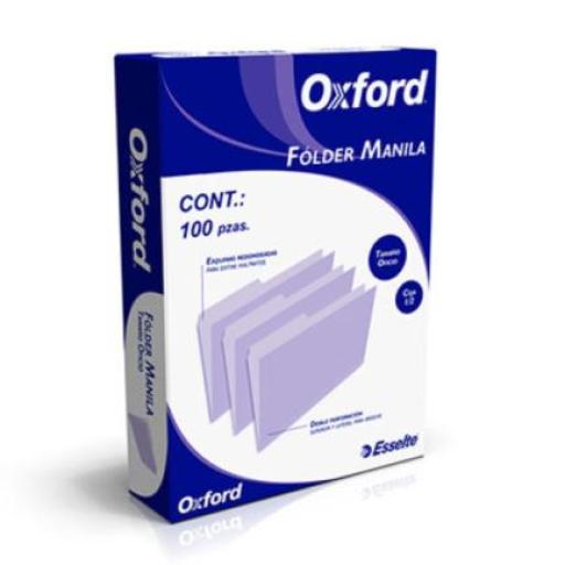 OXFORD Folder Oxford Manila Oficio C/100