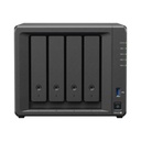 Synology Servidor NAS de 4 Bahías  / Hasta 72 TB / Servicio Nube Gratis (P2P) / Administración Remota y Respaldo Programado