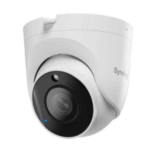 Synology Cámara Turret 5MP, Lente 2.8mm, Ranura microSD, Incluye licencia para grabación Surveillance Station﻿