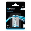 Steren Pilas Steren Alcalina Cuadrada 9V 1 Pza