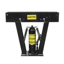 Surtek Doblatubos hidráulico de 1/2" a 2" incluye dados con medidas, capacidad 12 toneladas.