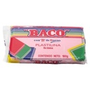 Baco PLASTILINA BACO MARQUETA 180GR ROSA No.53