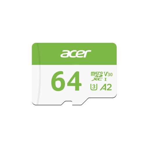 Acer MEMORIA MICRO SDXC ACER MSC300 64GB, 160MB/s UHS-I V30 (BL.9BWWA.302)