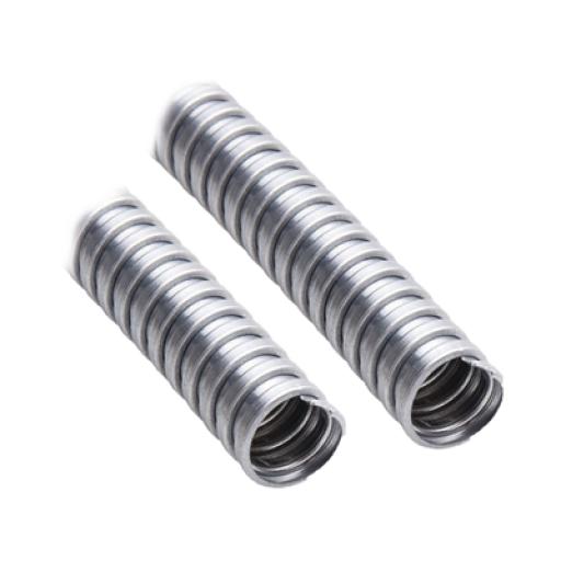 ANCLO Tubo Flexible de 1 1/2" (38 mm) en Acero Galvanizado. Rollo con 30 m.