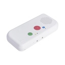 IBERNEX Terminal de Habitación IP / Botón Azul de Llamada a Médico / Lector RFID 125 KHz / SIP / PoE / Compatible con NX1071 y NX1075