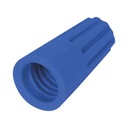 Epcom Capuchón roscable / 14 AWG / Azúl / Paquete de 25 piezas.