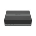 EPCOM PROFESSIONAL DVR 4 Megapíxel Lite / 4 Canales TurboHD + 1 Canal IP / 15 Días de Grabación / Unidad de Estado Solido Incluido / H.265+ / Acusense Lite (Evita Falsas Alarmas) / Diseño Ultra Compacto / Extra Silencioso / eSSD de 480 GB