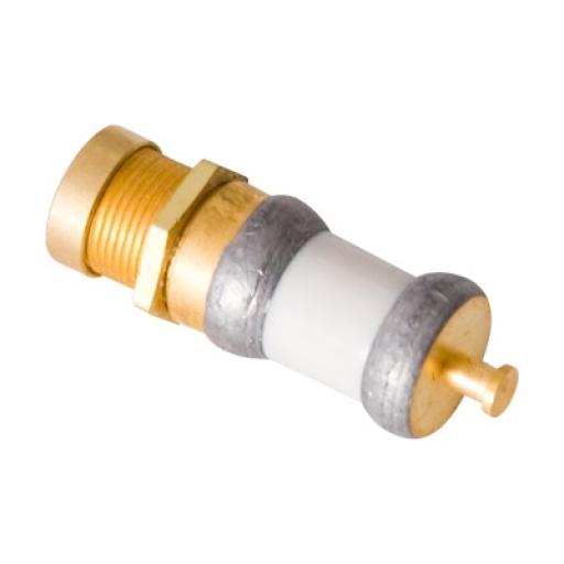 Syscom Capacitor Variable de Aire, 1-20 pF para Reemplazo en el Ajuste del Rechazo de Banda en Duplexers VHF (L=12,44 mm).