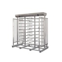 AccessPRO Torniquete Doble de Cuerpo Completo / 100% Acero Inoxidable / Diseño Elegante 
