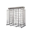 AccessPRO Torniquete Doble de Cuerpo Completo / 100% Acero Inoxidable / Diseño Elegante 