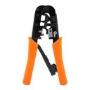 Qian PINZA PONCHADORA QIAN 3 EN 1/PELADO/CORTE/PRENSADO/ /RJ11/RJ45/CAB CAT