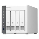 QNAP QNAP NAS 4 BAHIAS PARA RESPALDO, USO COMPARTIDO DE DATOS(TS-433-4G-US)