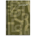 Estrella Libreta Estrella 1/4 Pasta Dura Forma Francesa Raya C/Índice 240 Hojas