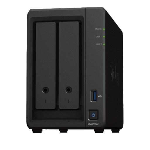 Synology Deep Learning serie NVR de 2 Bahías /  Servicio Nube Gratis (P2P) 