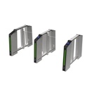 Hikvision Digital Technology Torniquete Inteligente IZQUIERDO con Reconocimiento Facial Incluido /  12,000,000 MCBF / 20 Pares de IR para Detección de Peatón /  Controlador Incluido / Acero Inoxidable SUS304