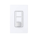 Lutron (XCT) Apagador doble con sensor de presencia, ideal para salas de entretenimiento, conferencia, etc.