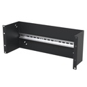 LINKEDPRO BY EPCOM Riel de 35 mm con Soporte para Rack 19" 4UR
