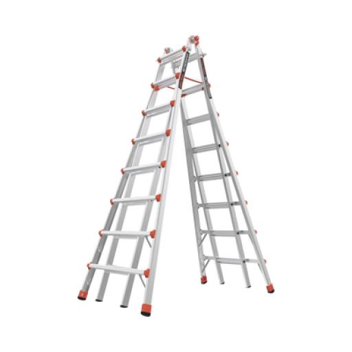 Little Giant Escalera telescópica en "A" de 4.5 metros de aluminio.