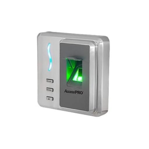 ZKTECO - AccessPRO Lector de huella y proximidad autónomo / 200 huellas / 100 tarjetas / Wiegand 26bits / RS485/232