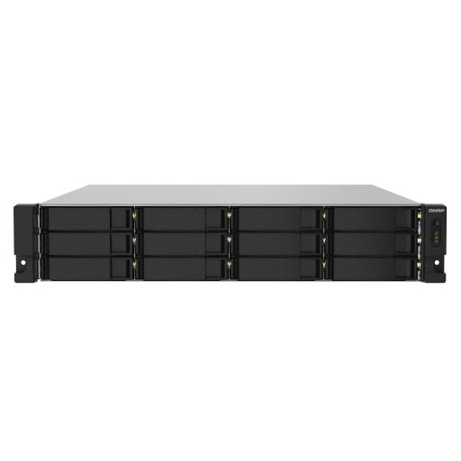 QNAP NAS de montaje enrack de cuatro núc a 1,7 GHz puertosSFP+ 10GbE,2,5GbE