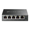 TPLINK Switch Escritorio Easy Smart de 5 puertos 10/100/1000 Mbps / IGMP para Vigilancia / Calidad en el Servicio (QoS) / Gestión GUI
