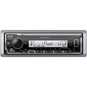 JVC  KENWOOD Kit de estéreo con Bluetooth KMR-M332BT | más Par de bocinas KFC-1613MRB