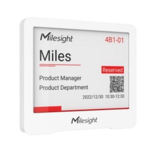 MILESIGHT Display para notas con tecnología Lora