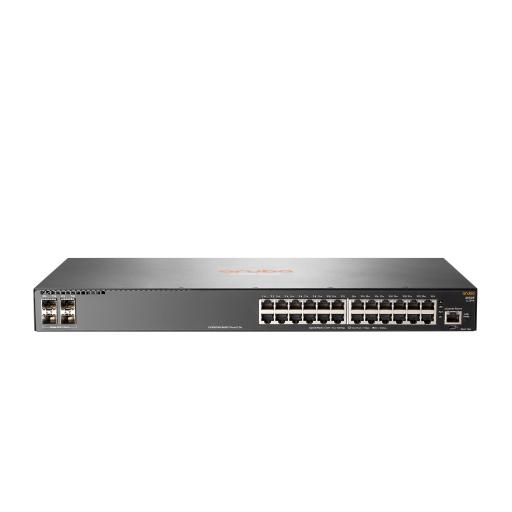 Switch HPE Aruba serie 2930F 24 puertos RJ-45 10/100/1000 4 puertos SFP Capa 3