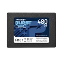UNIDAD SSD 2.5" PATRIOT 480GB (PBE480GS25SSDR) BURST ELITE, SATA3, 7MM, 3D NAND