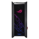 GABINETE ASUS (GX601 ROG STRIX HELIOS CASE/BK/AL/WITH HANDLE) NEGRO,RGB 120MM FANS*3,MT,S/FUENTE