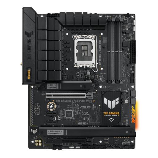 MOTHERBOARD ASUS (TUF GAMING B760-PLUS WIFI) SOCKET 1700 13A,4*DDR5,HDMI,DP,PCIE-5.0,WIFI6,ATX