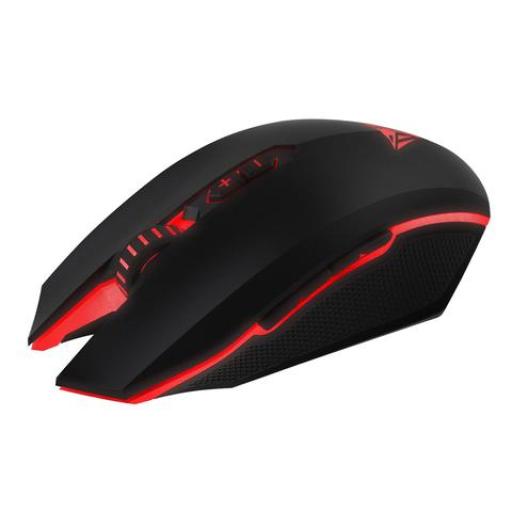 MOUSE OPTICO PATRIOT VIPER (PV530OULK) V530, 4000DPI, NEGRO/ROJO, USB