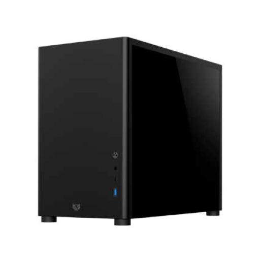 BALAMRUSH GABINETE BALAM RUSH (BR-934947) ERIS JET GI985,MICRO ATX,1*USB 3.0,1*USB C,CRISTAL TEMP,NEGRO