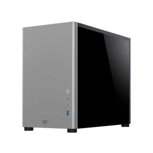 BALAMRUSH GABINETE BALAM RUSH (BR-935371) ERIS SPECIAL GI985,MICRO ATX,1*USB 3.0,1*USB C,CRISTAL TEMP,GRIS