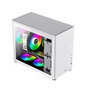 BALAMRUSH GABINETE BALAM RUSH (BR-935647) ERIS FROST GI985,MICRO ATX,1*USB 3.0,1*USB C,CRISTAL TEMP,BLANCO