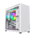 BALAMRUSH GABINETE BALAM RUSH (BR-935678) ERIS FROST GM985,ATX,1*USB 3.0,1*USB C,CRISTAL TEMP,BLANCO