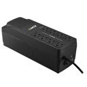 REGULADOR DE VOLTAJE JHETA (822122-01) 1200 VA/600W AVR 1200,8 CONTOS ,1 USB 5 VCD