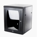 LINKEDPRO BY EPCOM Gabinete para Montaje en Pared, 12 Unidades de Rack, de 19in, Puerta de Cristal Templado, Fabricado en Acero
