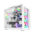 Game Factor GABINETE GAME FACTOR ATX FISHTANK DOBLE CRISTALUSB 3.0 S/FTE CSG700 WH