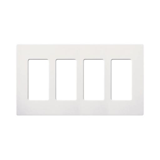 Lutron PLACA DE PARED 4 ESPACIOS