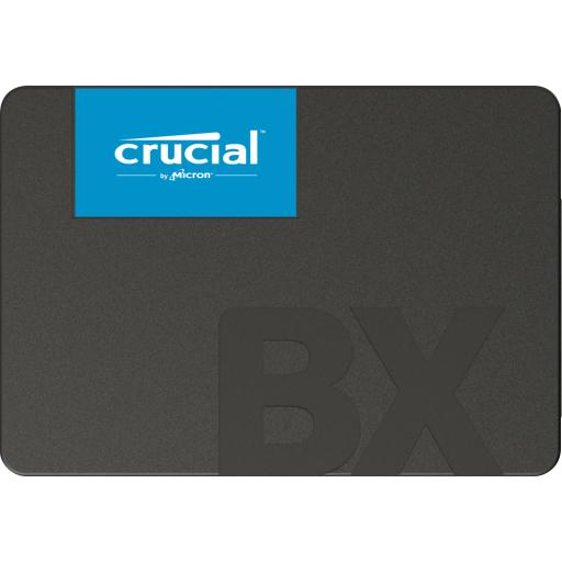 UNIDAD SSD 2.5" CRUCIAL 500GB (CT500BX500SSD1) SAT3, 7MM, 3D NAND