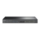 TPLINK Router Omada VPN /  SDN Multi-WAN 10G / 1 Puerto WAN SFP+ 10G / 1 Puerto WAN/LAN SFP+ 10G / 1 Puerto WAN/LAN SFP 1G / 8 puertos LAN/WAN 1G / 2 Puertos USB /2.3 Millones Sesiones Concurrentes / Administración Centralizada OMADA SDN.