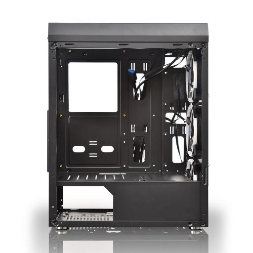 Yeyian GABINETE YEYIAN GAMER YCH-MTA7-01BK KRYPTON ATX 3 VENT ARGB CRIS/TEMP