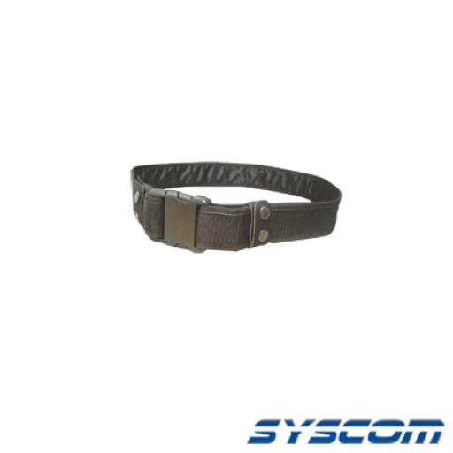 Syscom Cinturón Universal de Seguridad, Cordura Color Negro.