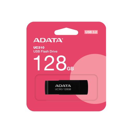 ADATA MEMORIA FLASH ADATA UC310 128GB USB 3.2 NEGRO (UC310-128G-RBK)