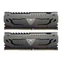 MEMORIA DIMM DDR4 PATRIOT (PVS416G320C6K) VIPER STEEL 16GB 3200MHZ KIT (2X8GB), GRAY HEATSINK,CL16