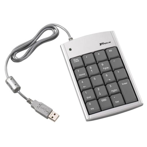 Targus TECLADO NUMERICO ALAMBRICO USB HUB 2PTOS USB 2.0 WINDOWS/MAC