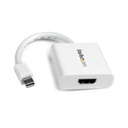 StarTech.com ADAPTADOR CONVERTIDOR VIDEO MINI DISPLAYPORT DP A HDMI BLANC.