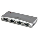 StarTech.com ADAPTADOR HUB CONCENTRADOR USB A 4 PUERTOS SERIALES RS232 DB9