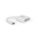 StarTech.com ADAPTADOR CONVERTIDOR VIDEO MINI DISPLAYPORT DP A DVI BLANCO.